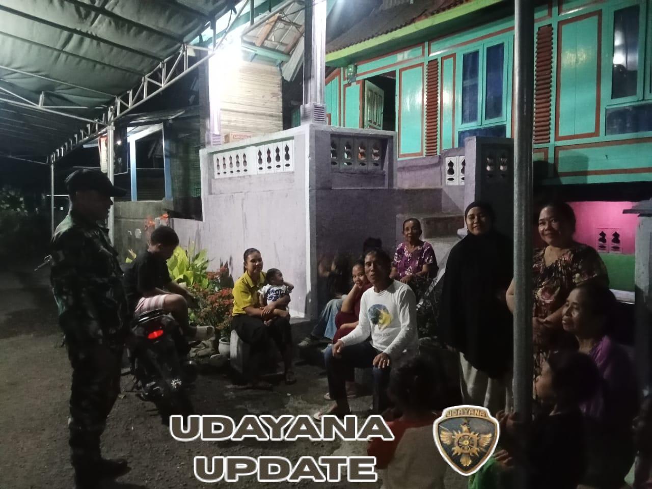 ‎Babinsa Koramil 1607-09/Utan Rhee Aktif Laksanakan Patroli Jaga Stabilitas Wilayah