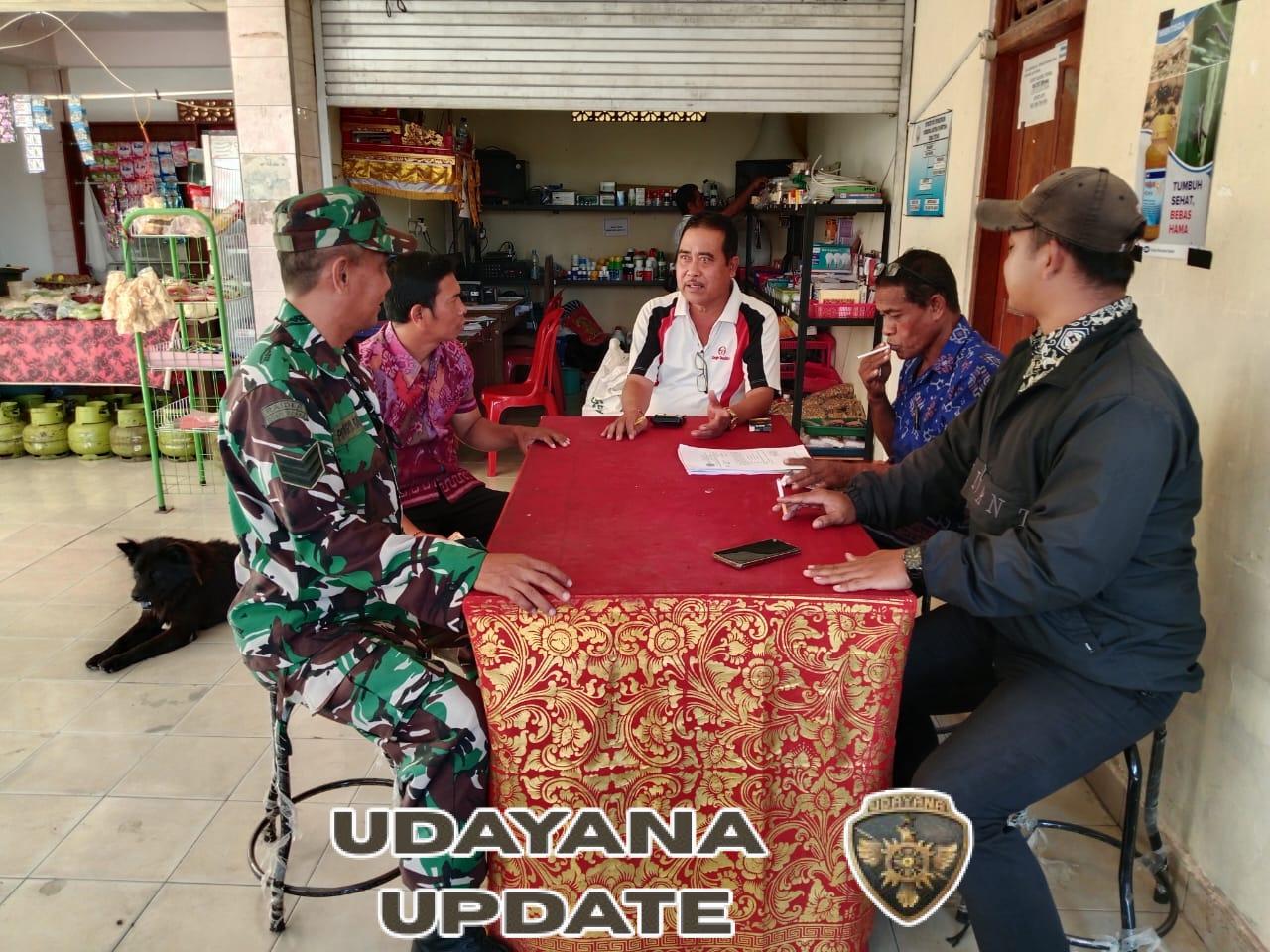 Siaga Bencana dan Hoaks, Komsos Babinsa Titab Ajak Warga Waspada di Tengah Perubahan Iklim Ekstrem.