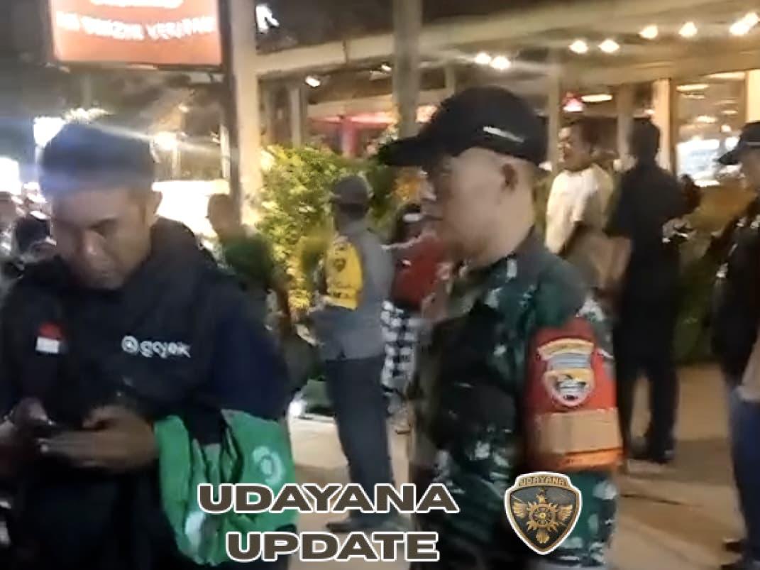 Babinsa Serka Cening Tangkas bersama 110 Petugas Gabungan: Dikerahkan dalam Sidak Ojek Liar di Desa Canggu