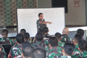 Melalui Bimbingan Teknis, Dandim Tekankan Seluruh  Babinsa Percepat Pembangunan KDKMP