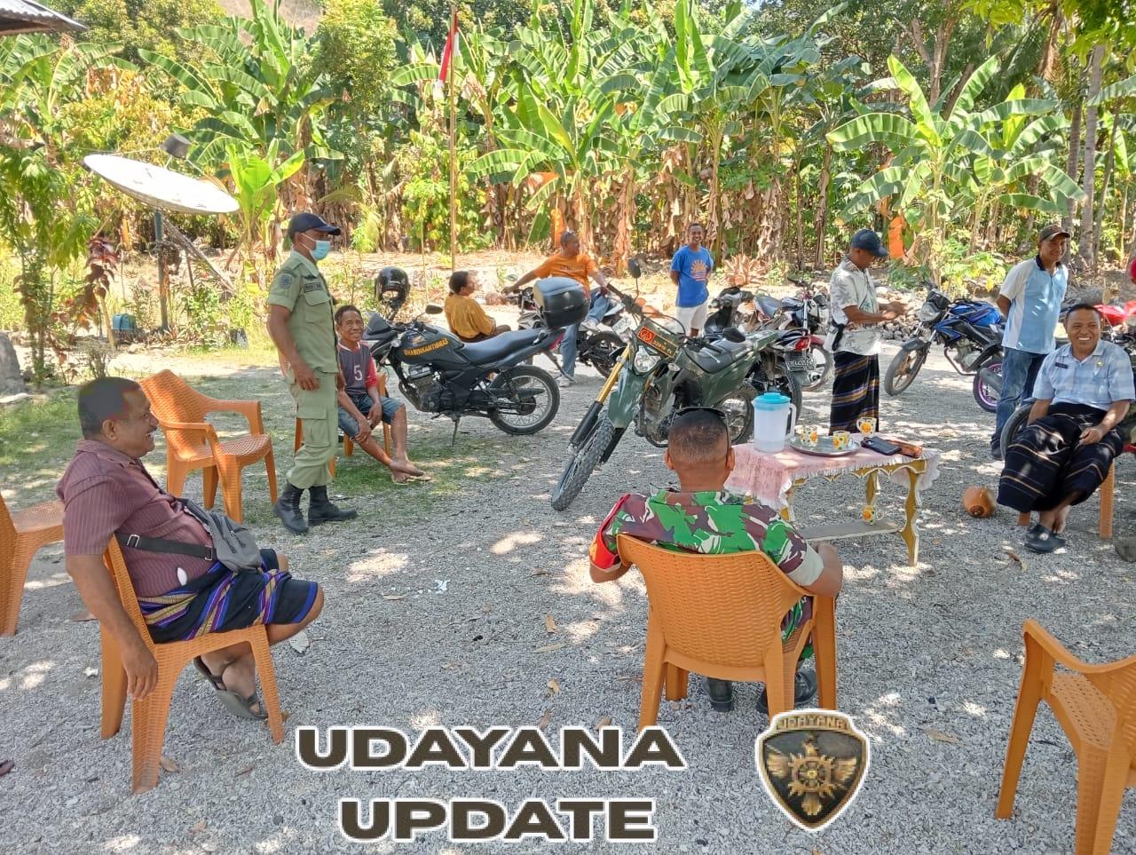 Babinsa Koramil 1602-04/Maurole Tingkatkan Keamanan dan Kebersihan Desa Niranusa