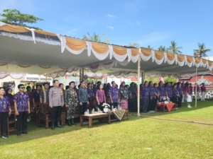 Babinsa dan Bhabinkamtibmas Dukung Generasi Muda, Hadiri HUT ke-42 SMA N 1 Mendoyo