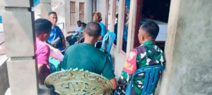 Babinsa Koramil 1602-01/Ende Laksanakan Komsos dan Pemantauan Keamanan Wilayah di Desa Roga