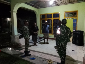 Koramil 1630-02/Lembor Gelar Patroli Monitor Wilayah Ciptakan Situasi Aman dan Kondusif