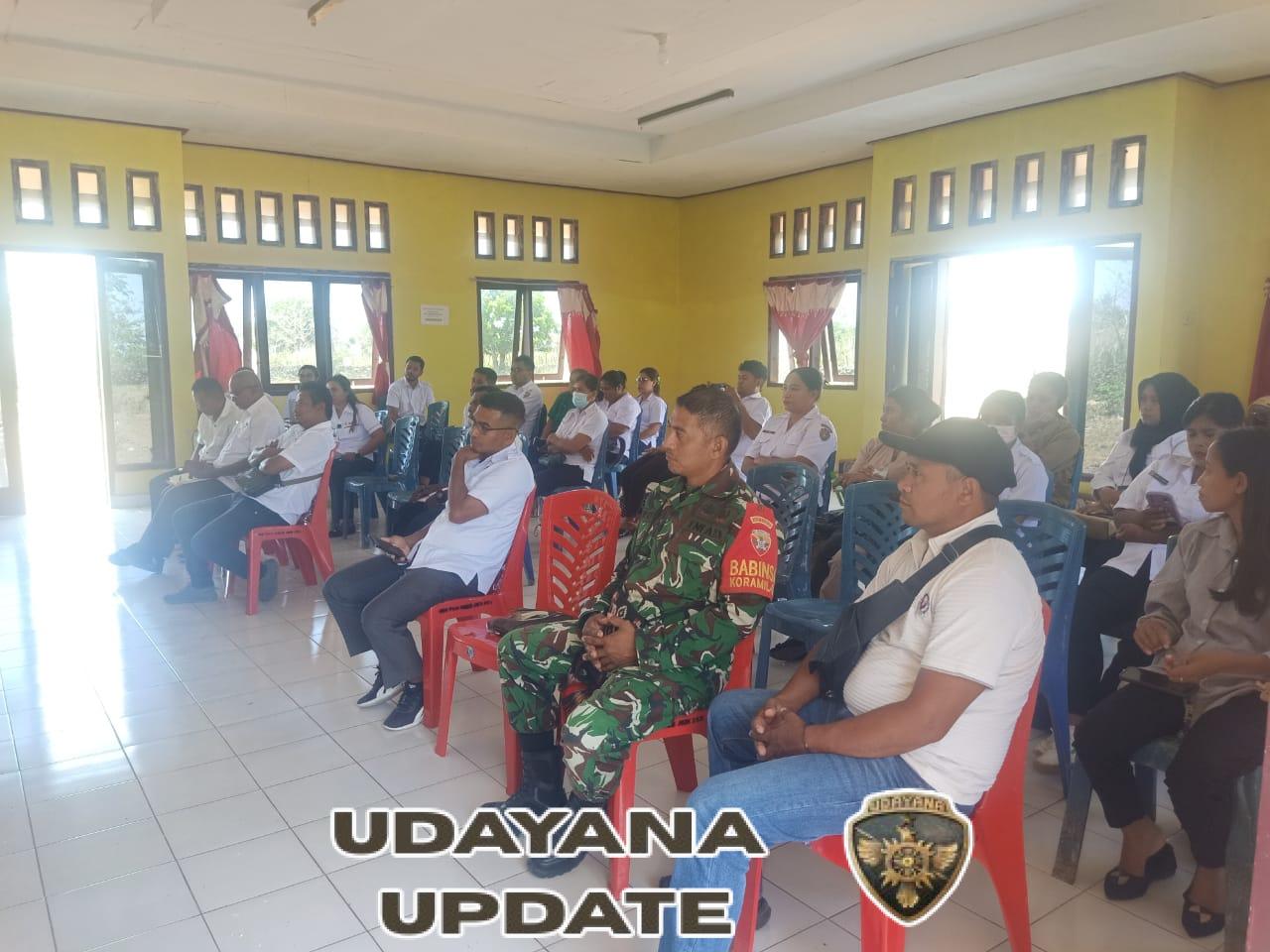 Babinsa Koramil 1627-01/Ba’a Hadiri Rapat Desa Dodaek Bahas Rencana Pembangunan 2026