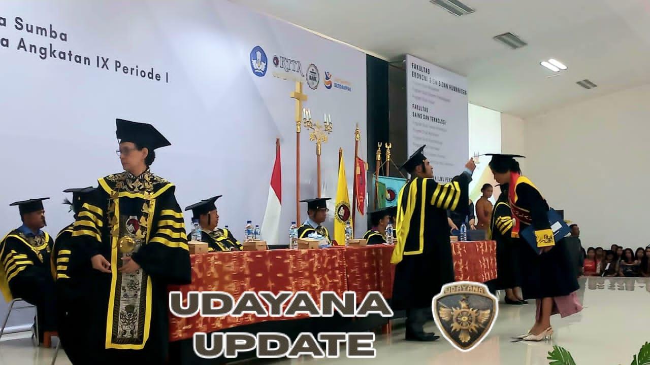Tunjukkan Kepedulian terhadap Pendidikan, Perwira Kodim 1601/Sumba Timur Hadiri Wisuda Unkriswina Sumba