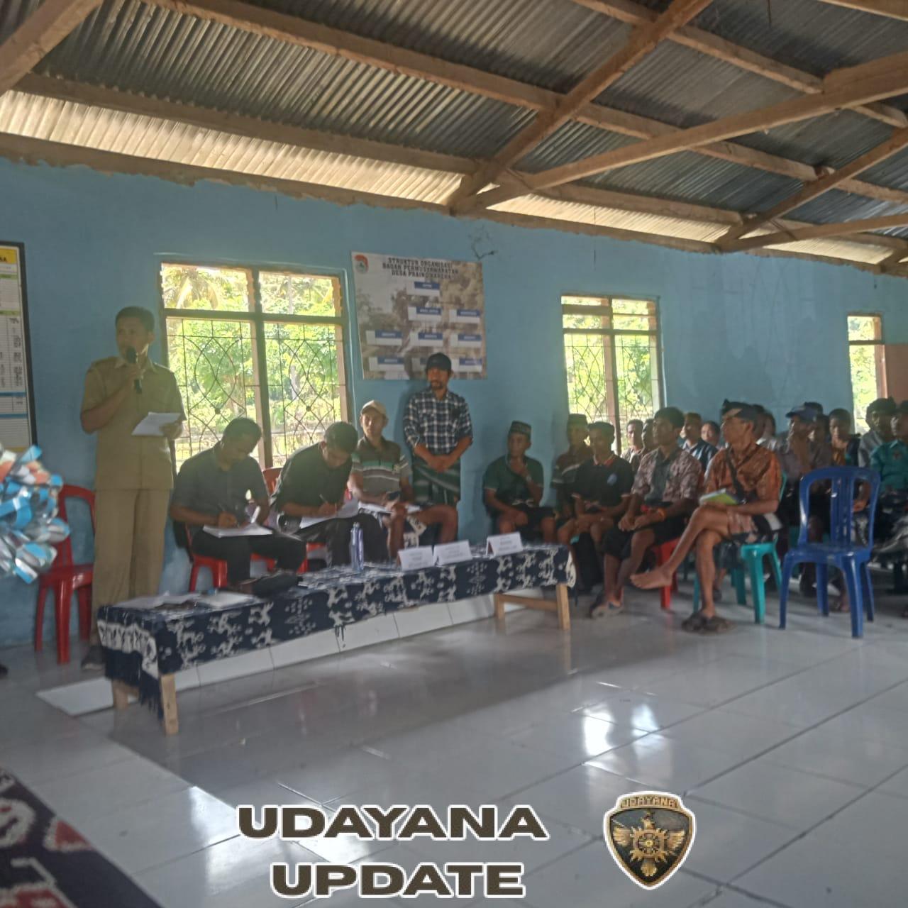 Musrembangdes Praing Kareha Dihadiri Babinsa, Wujud Kebersamaan TNI dan Warga