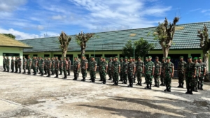 Korp Raport Pindah Satuan, Dandim 1613/Sumba Barat Sampaikan Apresiasi kepada Anggota