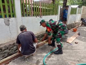Pengecoran Saluran Parit di Desa Bre Dimulai, Target Rampung dalam Satu Minggu
