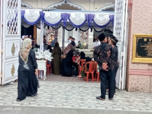 Berperan Aktif, Babinsa kampung Gelgel Atensi Pernikahan Warga Binaan