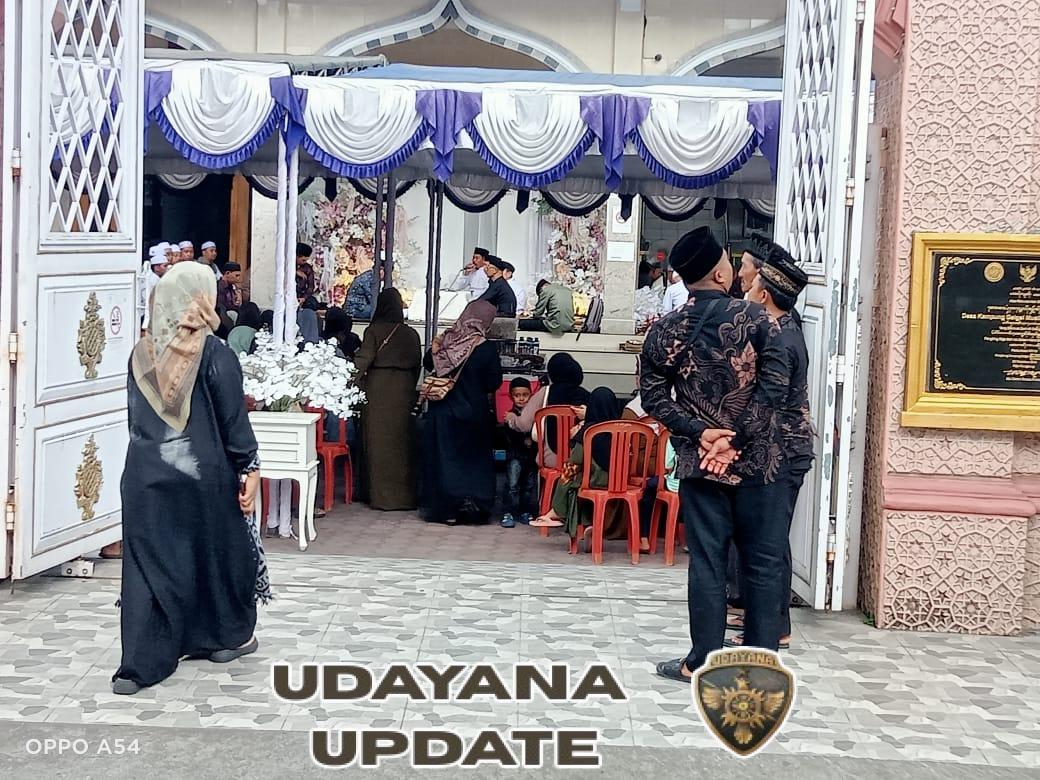 Berperan Aktif, Babinsa kampung Gelgel Atensi Pernikahan Warga Binaan