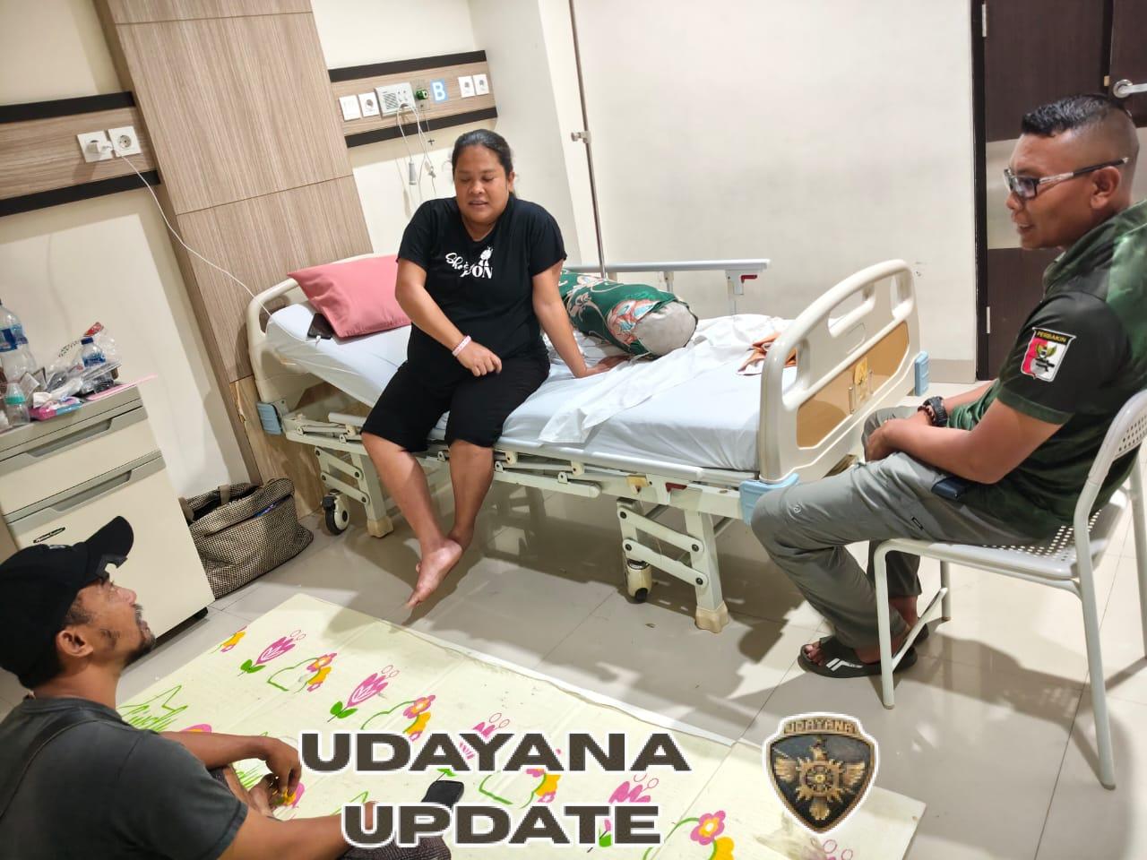 Dandim Klungkung Kunjungi Istri Prajurit Pasca Melahirkan