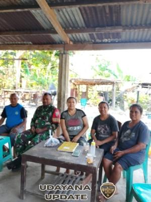 Menjelang Musim Hujan, Babinsa Ajak Warga Boronubaen Segera Siapkan Lahan Pertanian