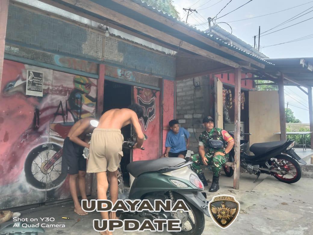 Kopda Faisal Idrus Pastikan Keamanan dan Kamtibmas Lewat Komsos di Nangapanda