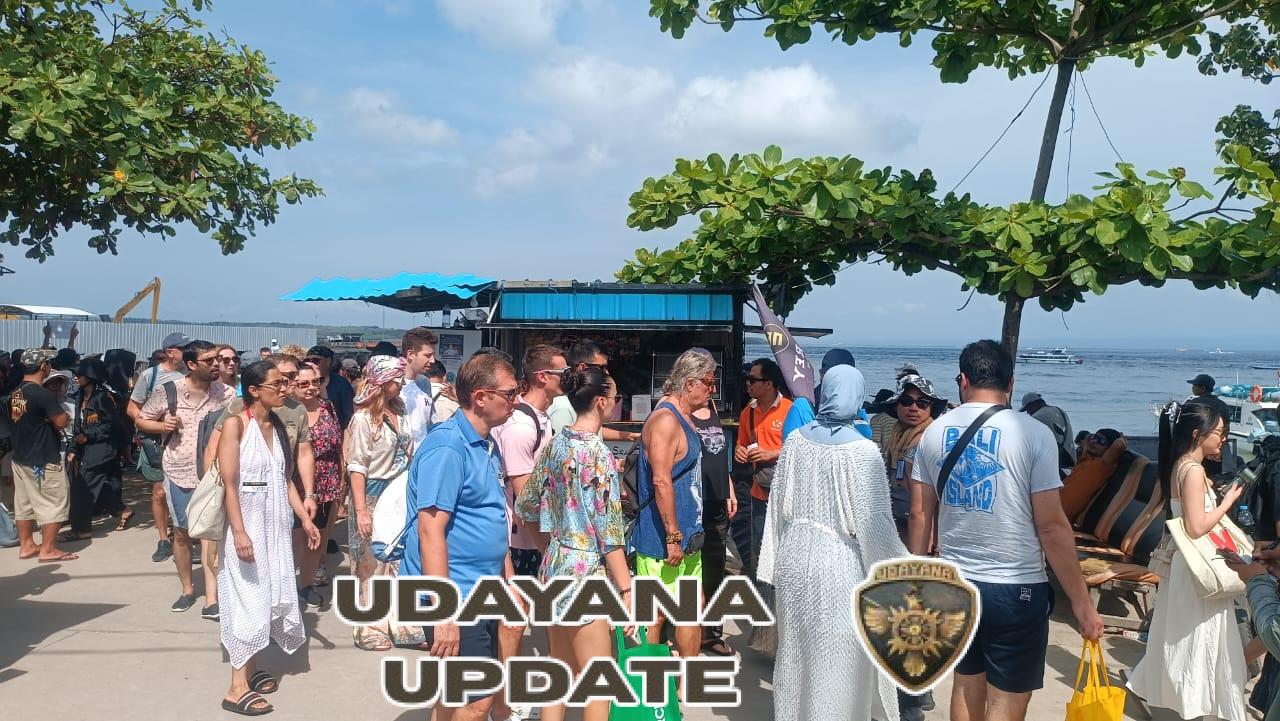 Ciptakan Situasi Kondusif, Koramil Nusa Penida Patroli Di Pelabuhan Banjar Nyuh