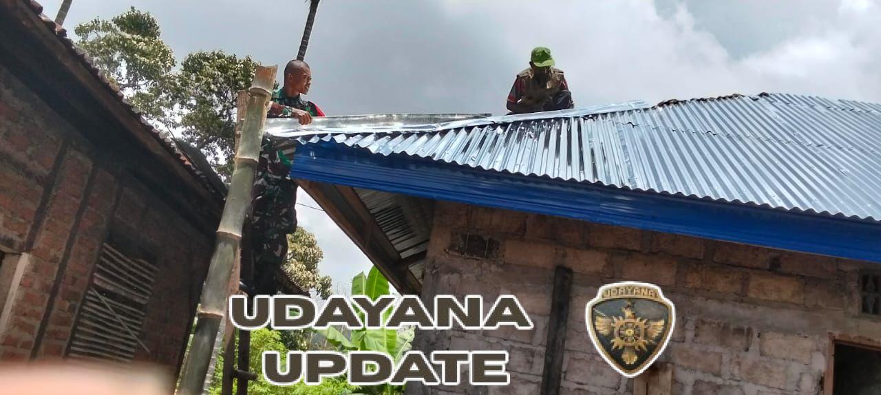 Wujud Kepedulian, Koptu Bima Nur Isroni Gotong Royong Bersama Warga Desa Malaipea