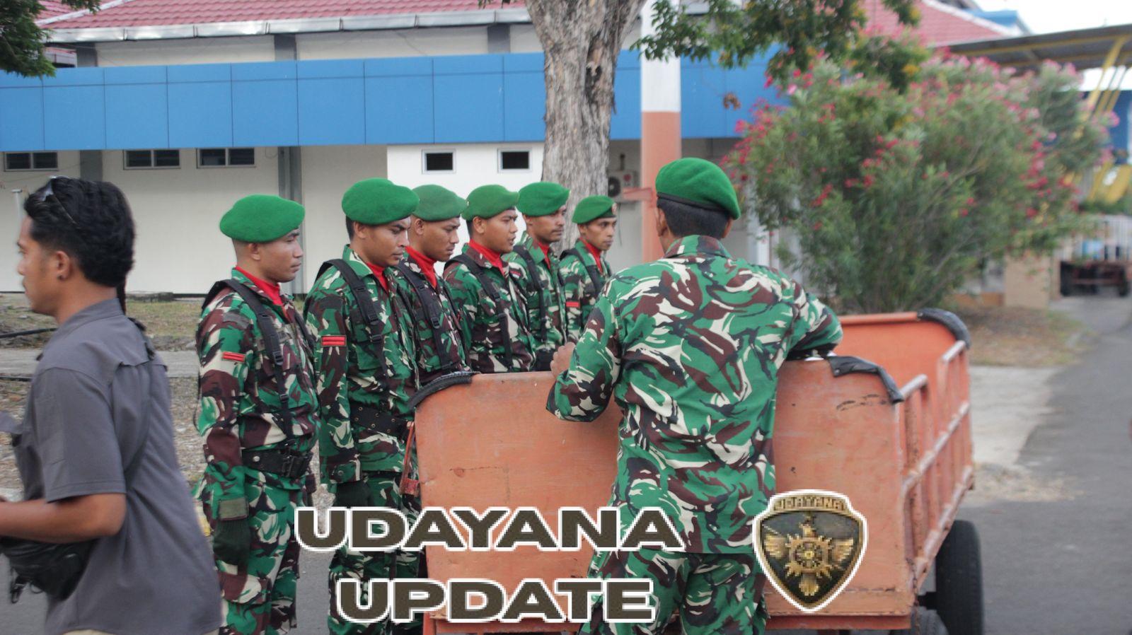 Dandim 1603/Sikka Pimpin Penjemputan Jenazah Prajurit Satgas Pamtas Yonif 743/PSY