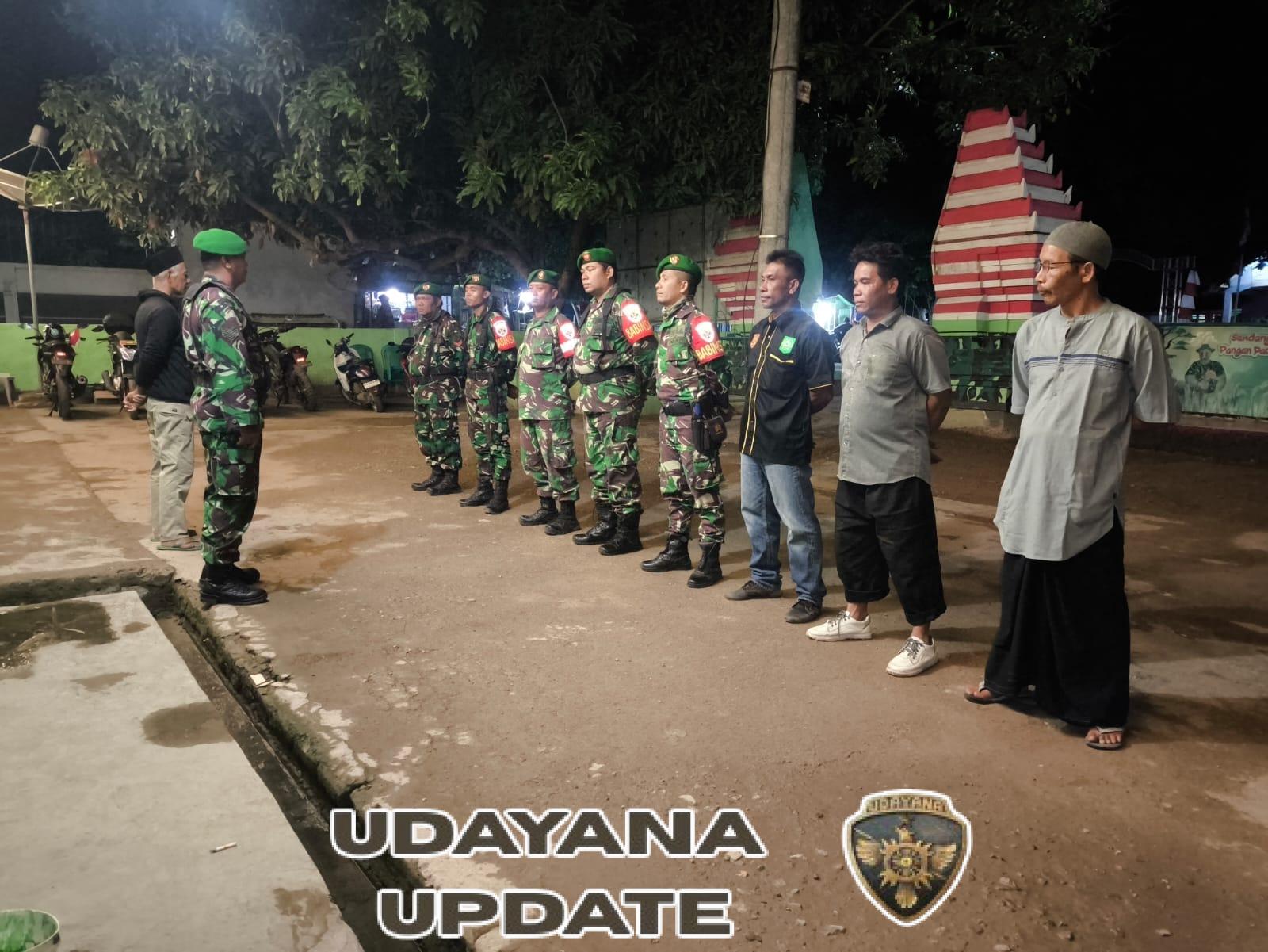 10 Personil Gabungan Siap Jaga Keamanan Desa di Kecamatan Woha dan Sekitarnya