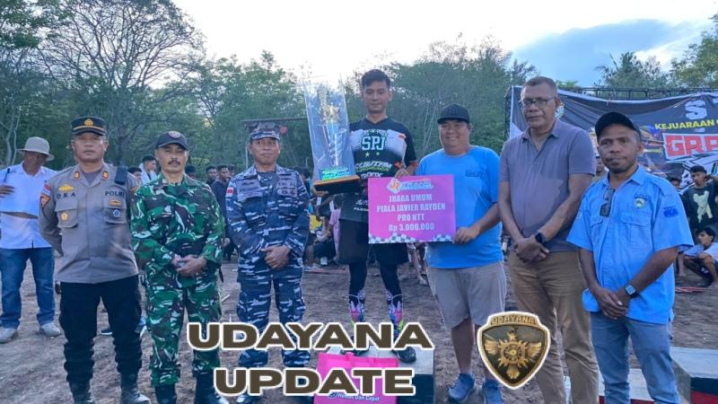 Kodim 1603/Sikka Dukung Pembinaan Generasi Muda Lewat Kejuaraan Grasstrack Bupati Sikka Cup