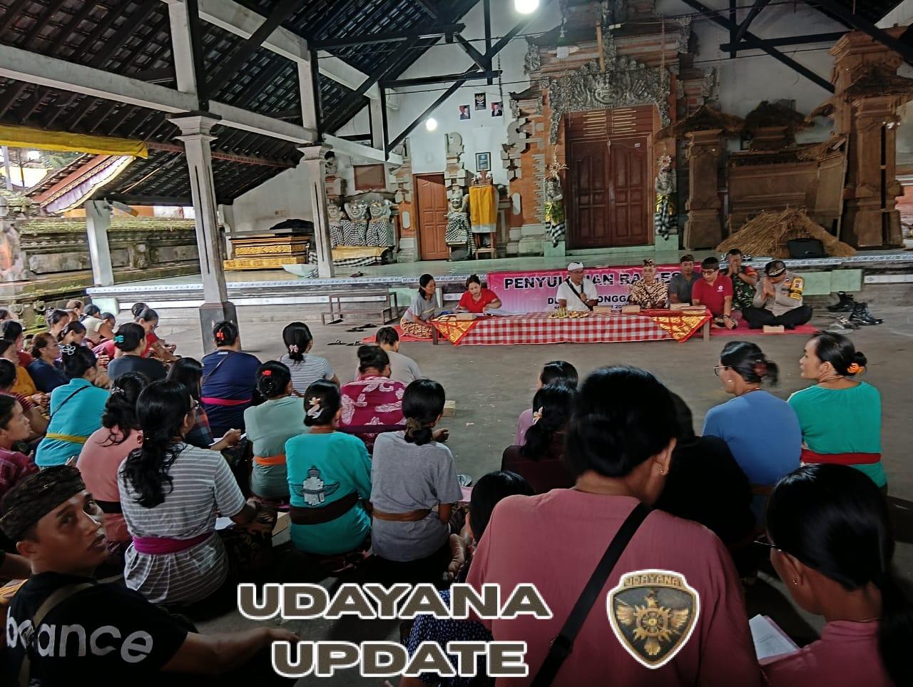 Babinsa Koramil 1616-01/Gianyar Hadiri Penyuluhan Rabies Bersama Warga Serongga