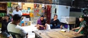 Serka Kusmiran Gelar Patroli Malam, Ajak Warga Jaga Ketentraman dan Keamanan