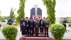 Brigjen TNI Hendro Cahyono Pimpin Upacara Ziarah Nasional Peringati Hari Pahlawan di TMP Dharma Loka Kupang