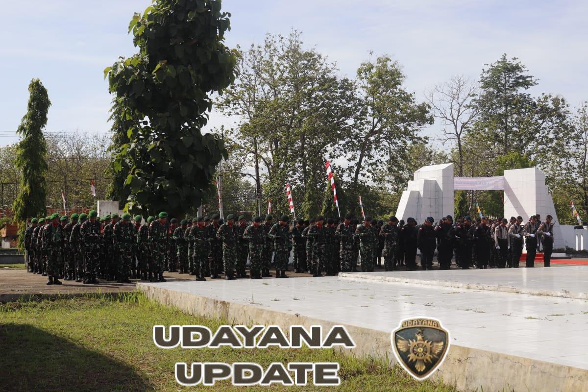 Penuh Khidmat, Prajurit TNI Kodim Belu Ikuti Upacara dan Ziarah Dalam Rangka Hari Pahlawan 10 November 2025