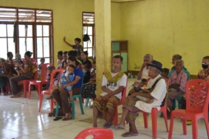 Tingkatkan Kualitas Kesehatan, Tim Kesehatan Satgas Pamtas Yonarhanud 2 Kostrad Adakan Kegiatan Posyandu di Desa Naekake