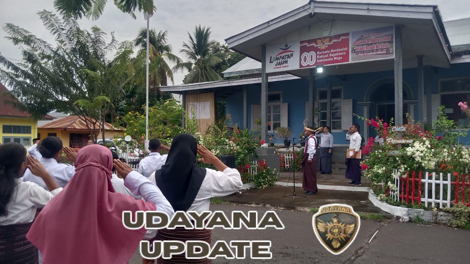 Hari Pahlawan ke-80 Diperingati di Kodim 1624/Flores Timur, Kapten Inf Ahmad Setyadi Bacakan Amanat