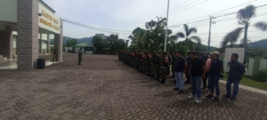 Kodim 1628/KSB Gelar Apel Siaga Jelang Pengamanan Rapat Akbar PPS