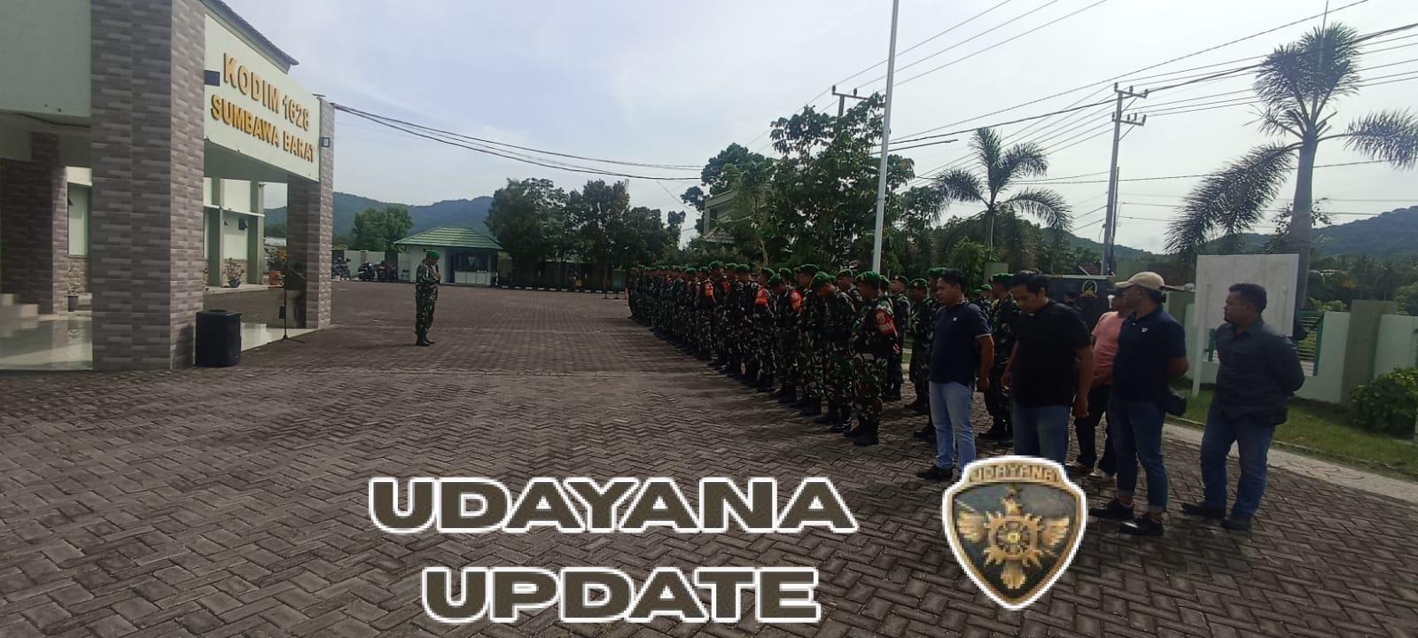 Kodim 1628/KSB Gelar Apel Siaga Jelang Pengamanan Rapat Akbar PPS