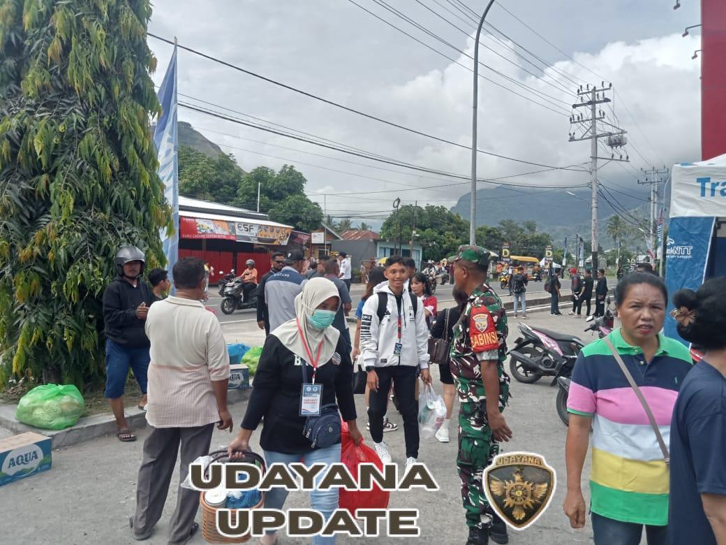 Babinsa Ende Tingkatkan Keamanan dan Kedekatan dengan Warga Lewat Komsos & Pamwil