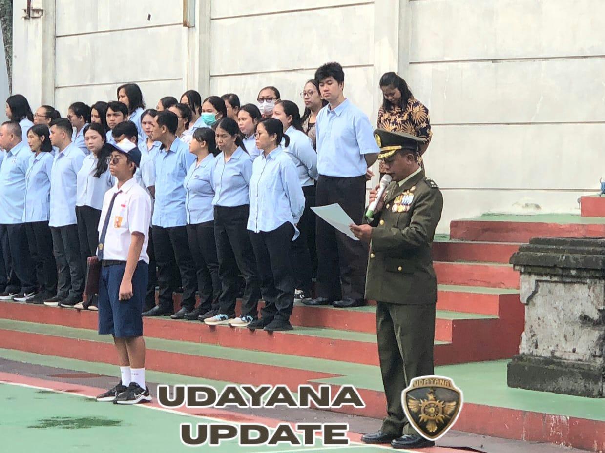 Bersama Danramil 1611-07/Denbar Sekolah Tunas Daud Gelar Upacara Bendera Peringati Hari Pahlawan ke-80