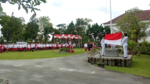 Peringati Hari Pahlawan Ke-80, Kasdim 1626/Bangli Ikuti Upacara dan Ziarah di Kabupaten Bangli