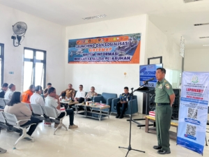 Kodim 1601/Sumba Timur Dukung Inovasi Kejari Melalui Aplikasi Anti-Mafia Pelabuhan SIBERMAP