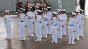 Kasdim Klungkung Hadiri Pembukaan Lomba Keterampilan Baris Berbaris PPI