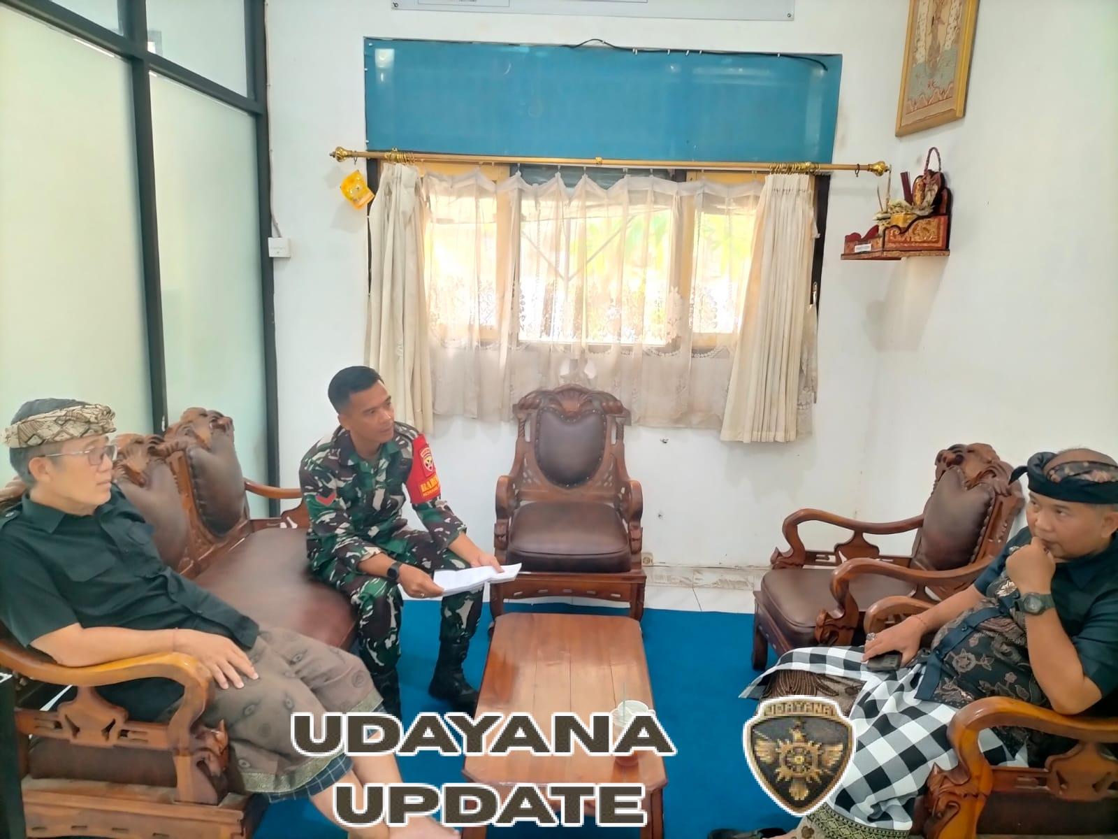 Babinsa Koramil Klungkung Gelar Kunjungan Dan Komunikasi Ke SMK Yaparindo