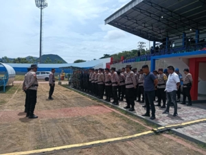 Kodim 1602/Ende Gelar Apel Pengamanan Turnamen Sepak Bola ETCM Piala Gubernur Liga 4