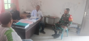Babinsa Koramil 1602-02/Wolowaru Gelar Puldata Ter dan Pamwil di Kantor BPP Wolojita