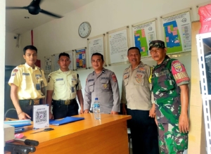 Antisipasi Bencana Alam, Babinsa dan Bhabinkamtibmas Patroli Sambang, Intensifkan Pengawasan di Wilayah