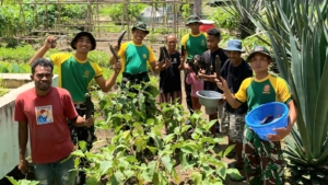 Satgas Pamtas Yonarmed 12 Kostrad Panen Bersama Warga Dafala, Wujud Nyata Ketahanan Pangan di Perbatasan