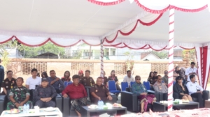 Danramil Klungkung Hadiri Pemusnahan Barang Bukti Perkara Pidana Yang Telah Mempunyai Kekuatan Hukum Tetap