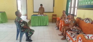 Babinsa Desa Benus Jalin Kebersamaan dengan Pemerintah Desa Demi Kemajuan Wilayah Binaan