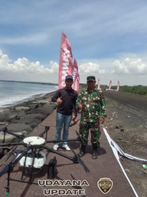 TNI Polri Di Desa Gelar Pengamanan Uji Coba Dan Demonstrasi Alat Pertanian Modern