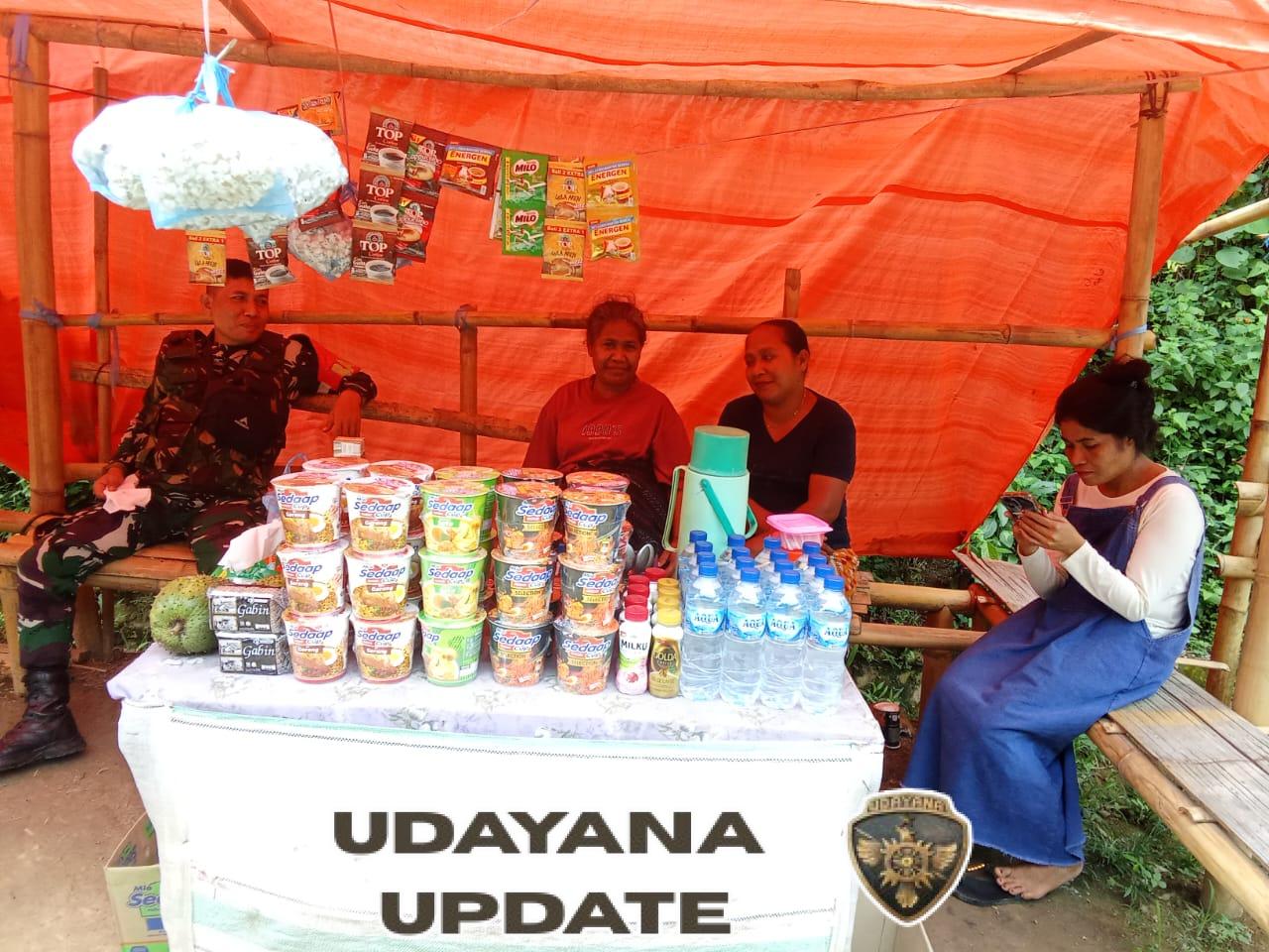 Babinsa Koramil 1602-02/Wolowaru Gelar Komsos dan Pamwil, Warga Liabeke Sambut Antusias