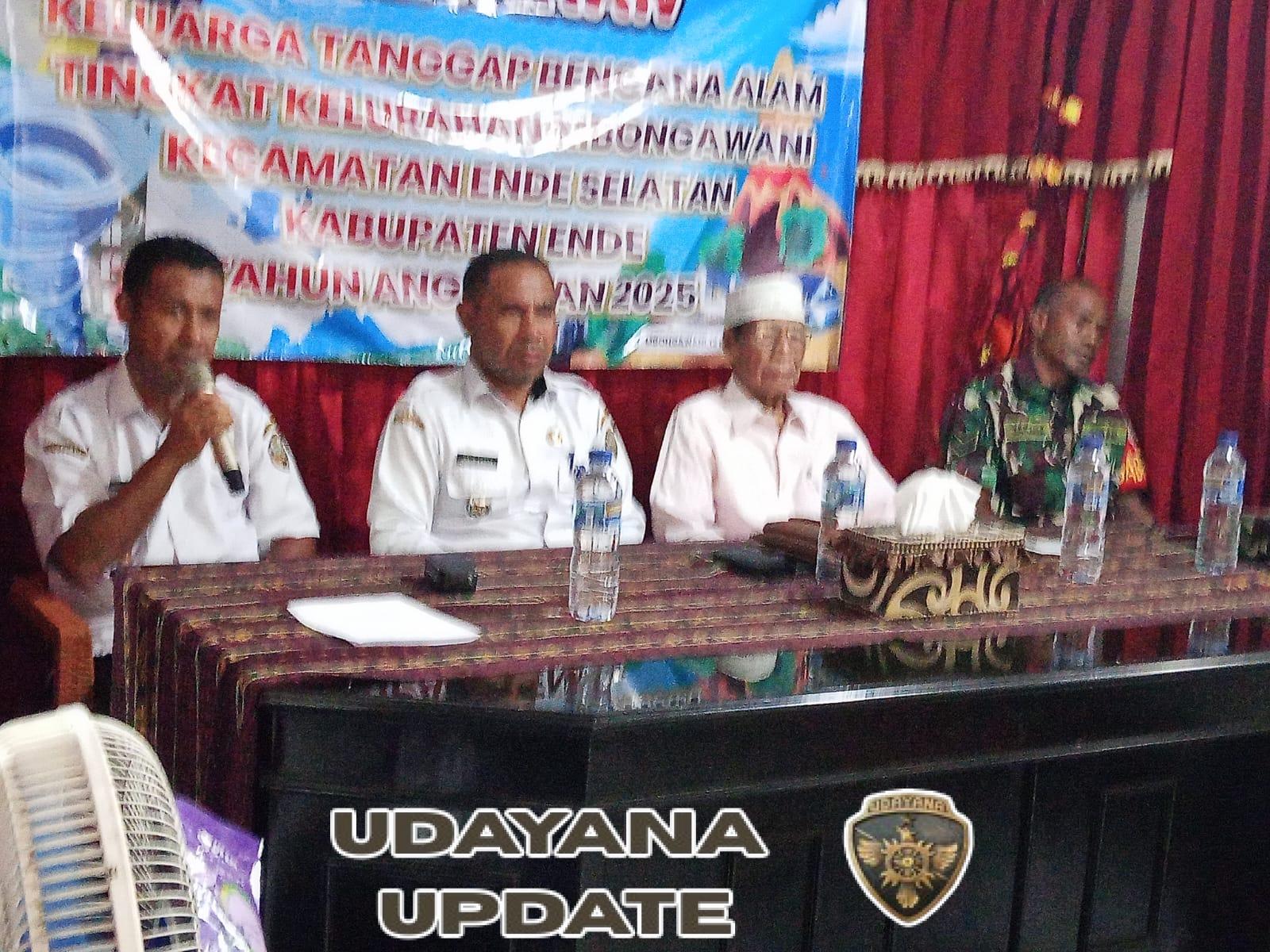 Babinsa Koramil 1602-01/Ende Dampingi Pelatihan Tanggap Bencana di Mbongawani