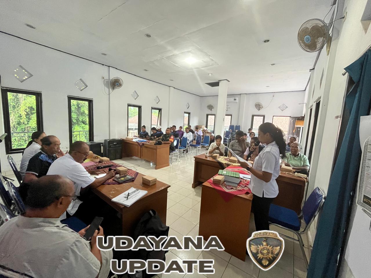 Babinsa Getakan Hadiri Musdesus Penetapan APBDesa Dan KDKMP