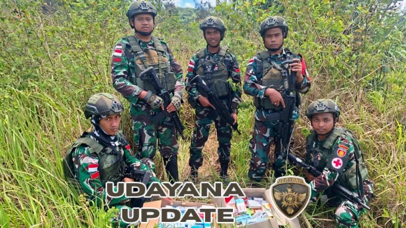 Satgas Yonarmed 12 Kostrad Gagalkan Penyelundupan Dua Kardus Obat Ilegal di Perbatasan