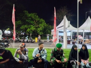 Babinsa Koramil 1628-01/Taliwang Gelar Patroli Malam Jaga Kamtibmas Wilayah