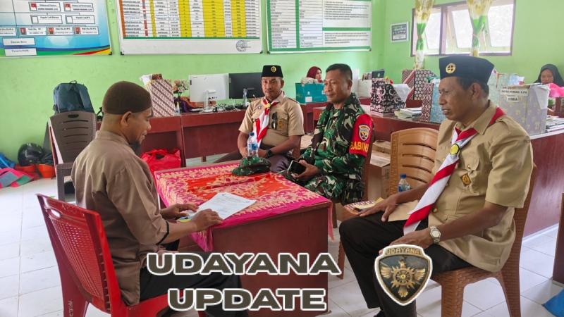 Babinsa Koramil 1602-01/Ende Dorong Aktivitas Pramuka Saka Wira Kartika Kabupaten Ende